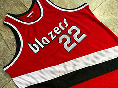 Portland Trailblazers 22 Drexler Red MN
