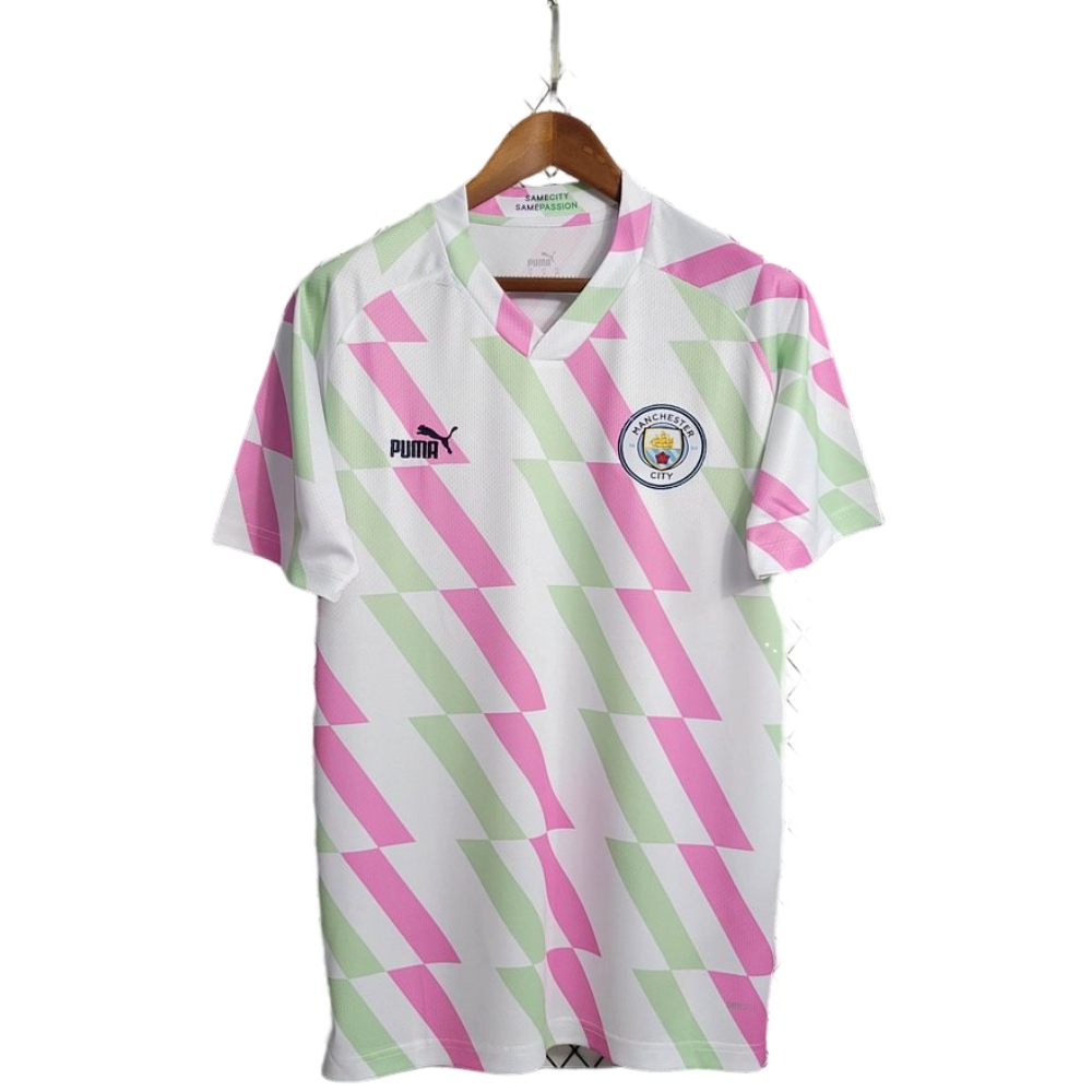 2023/24 Manchester City Training Suit White Football Shirt 1:1 Thai Quality