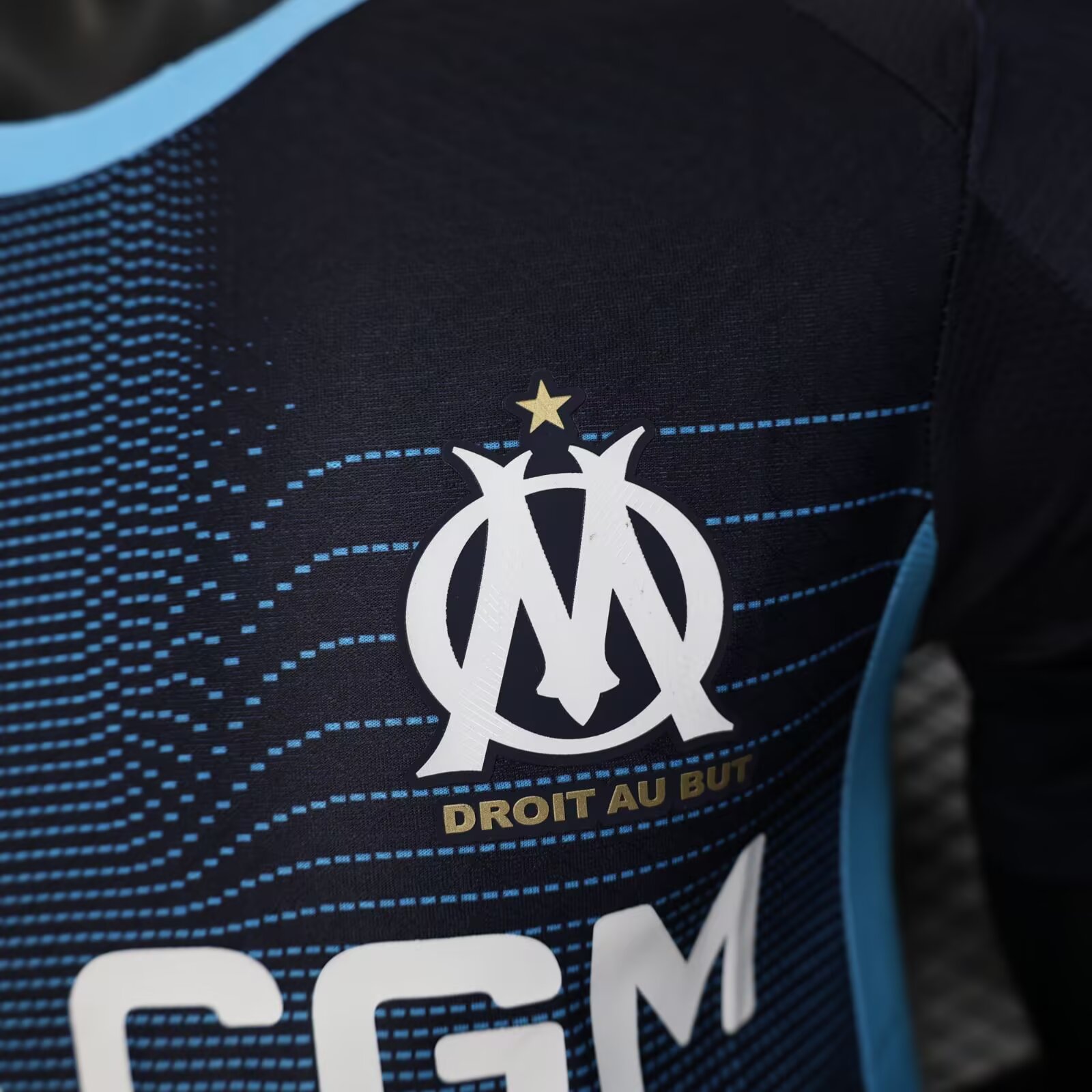 2025-26 Marseille Away Shirt - Player Edition
