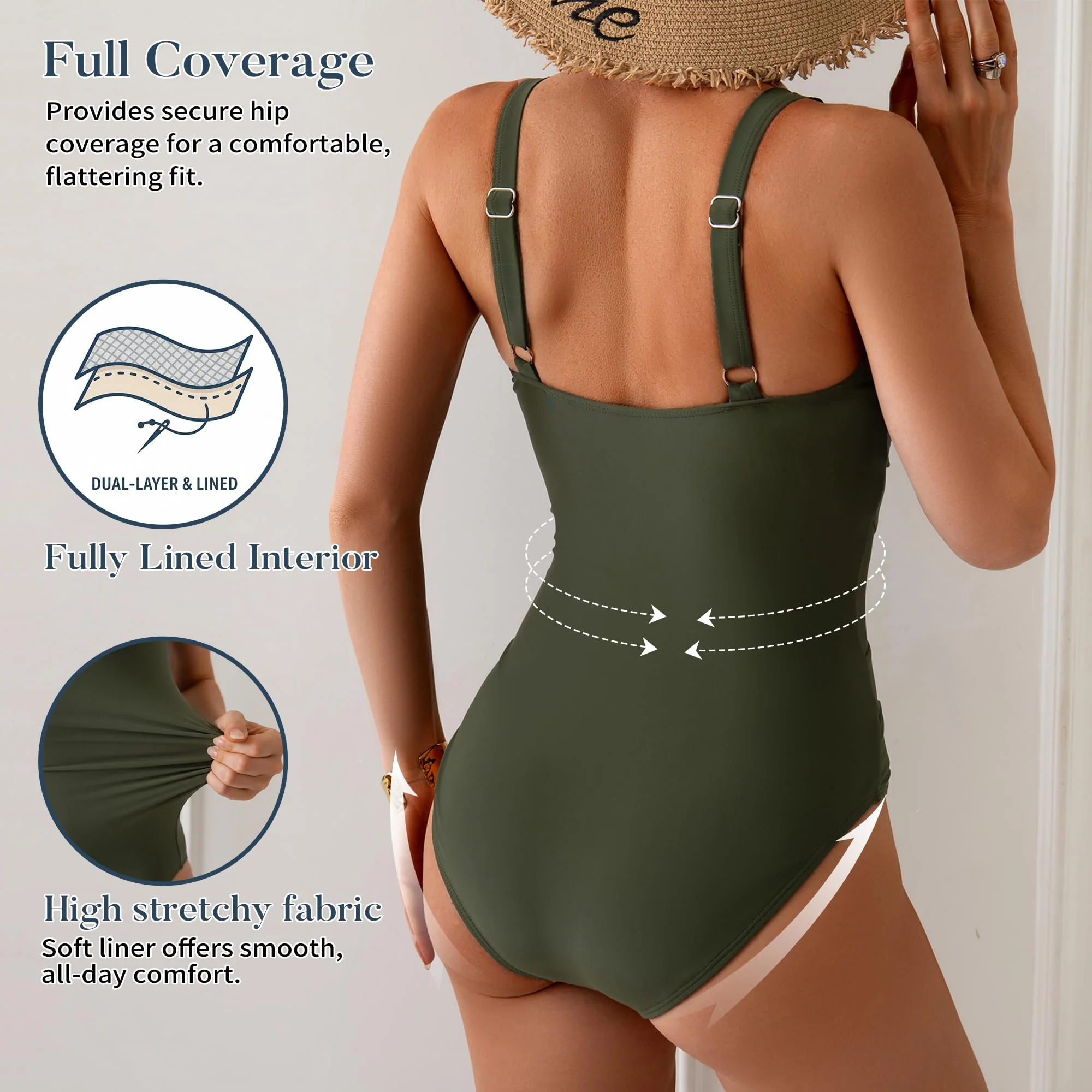 B2prity Women's Mesh One Piece Swimsuit Tummy Control Sexy Bathing Suit Push Up Swim Suit Slimming Swimwear Leopard Print