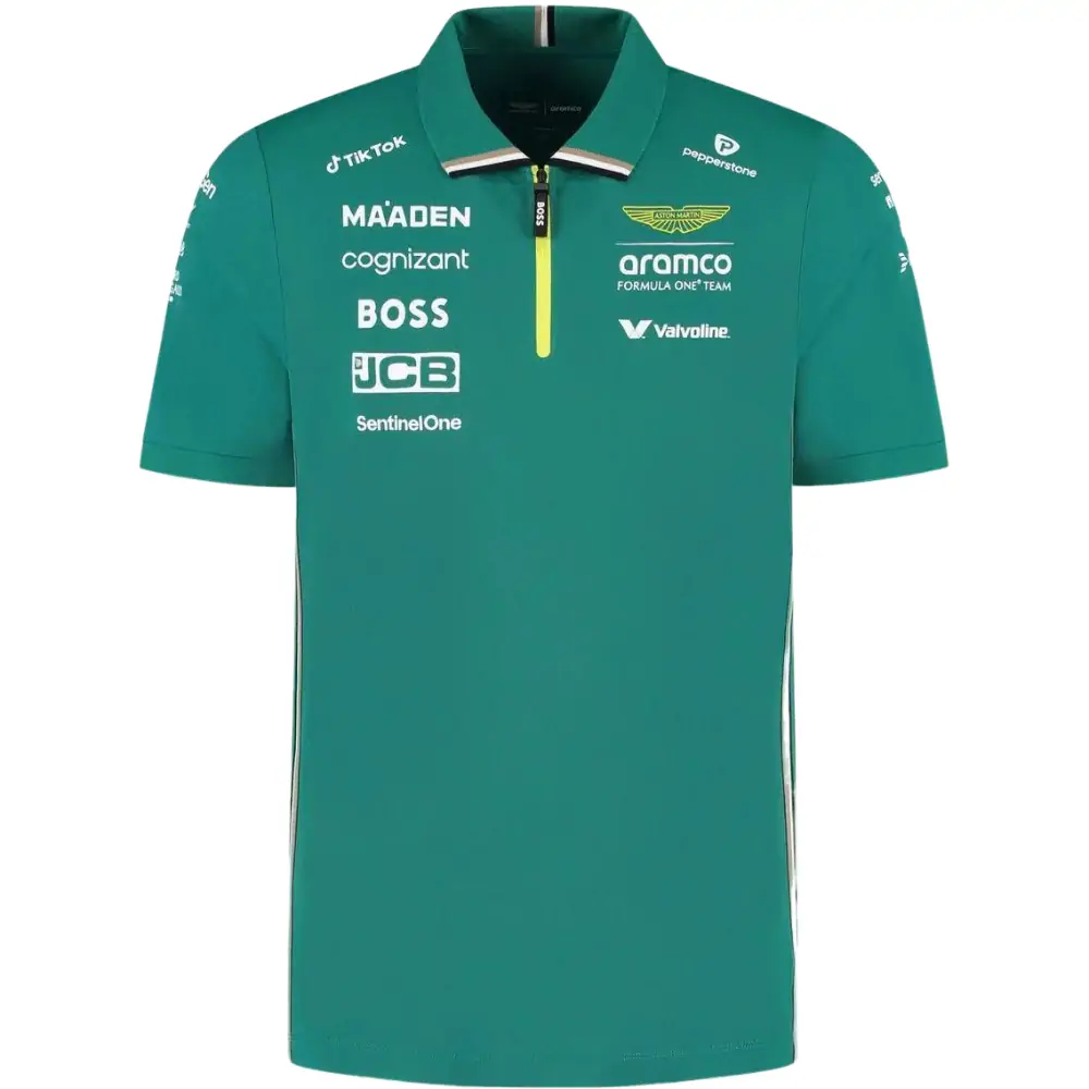 2025 F1 Racing-McLaren Aston Martin Team Short Sleeve Motorcycle Team uniform