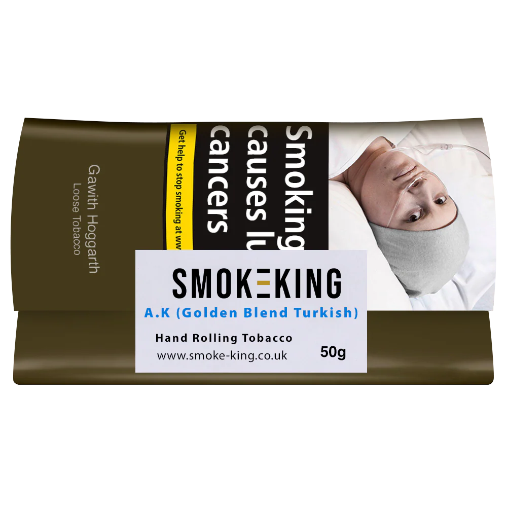 Auld Kendal Golden Blend Turkish Fine Cut Hand Rolling Tobacco - 50g