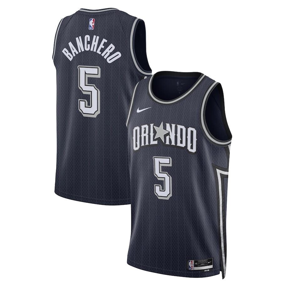 Paolo Banchero Orlando Magic Navy 2023-2024 season Jersey