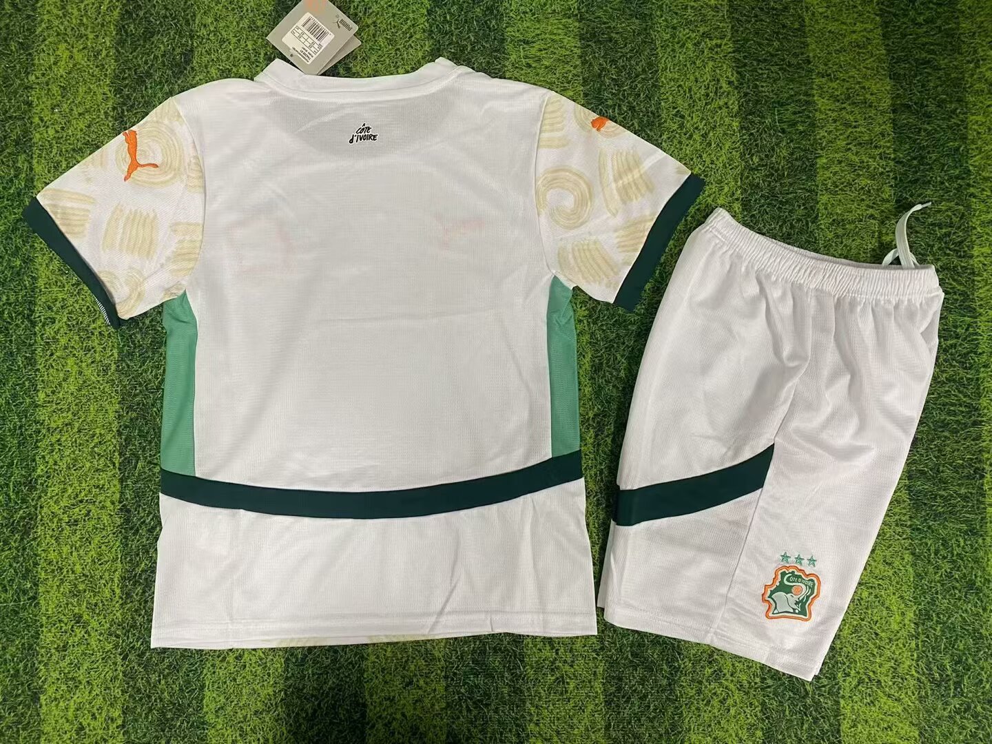 2025 Kids Size Côte d'Ivoire Away Football Shirt 1:1 Thai Quality