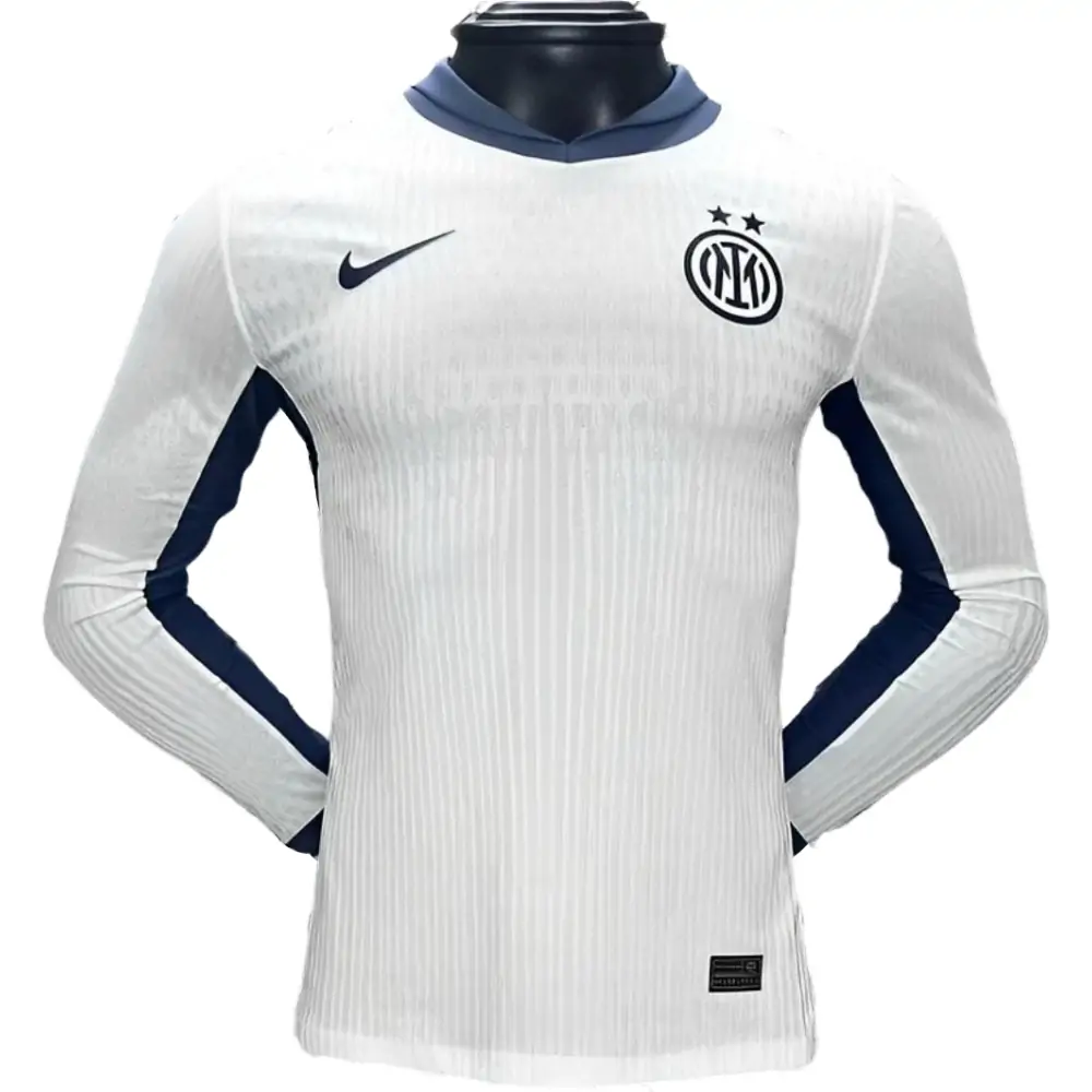2025/26 Inter Milan Away Long Sleeve Shirt - Player Edition
