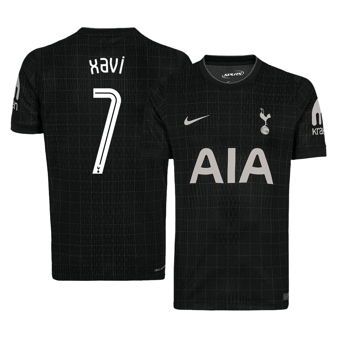XAVI #7 Tottenham Hotspur Away Soccer Jersey 2025/26 -UCL