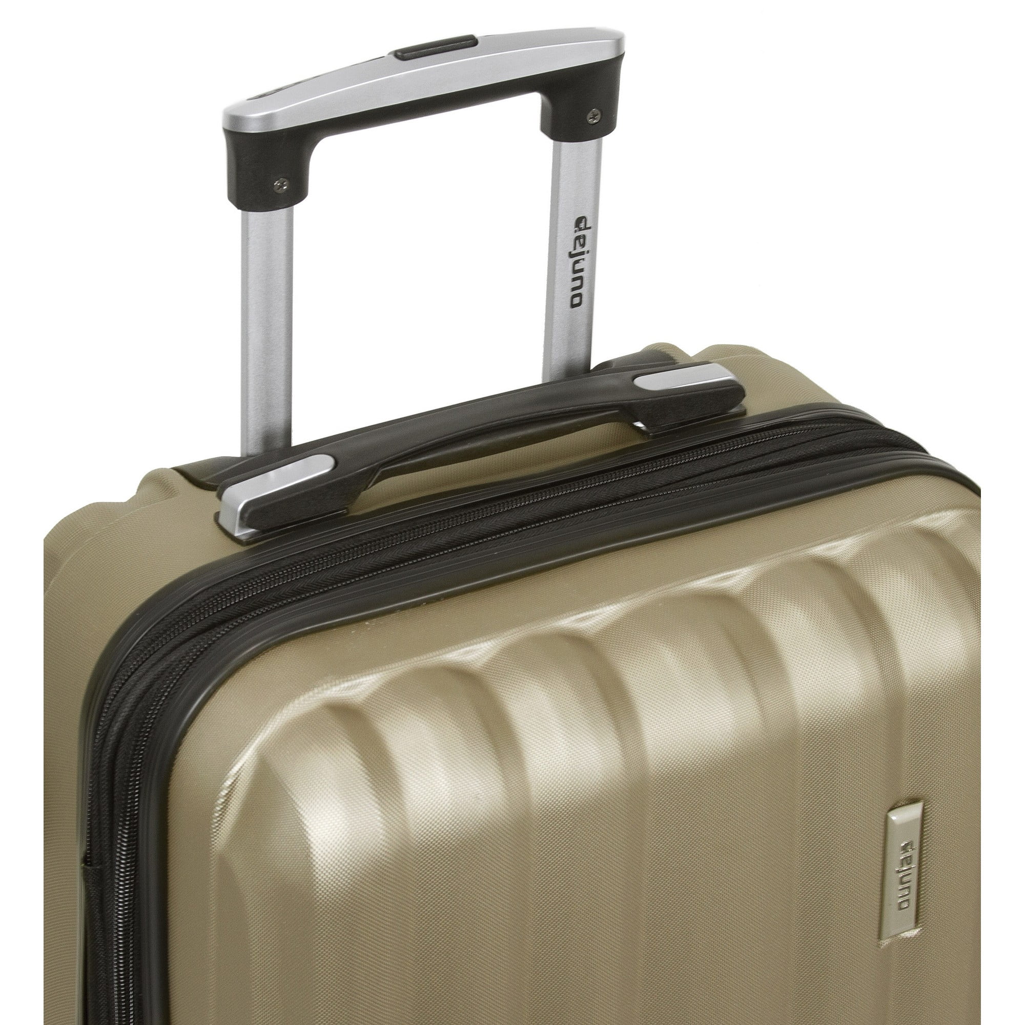 Dejuno Camden Hardside 3-Piece Expandable Spinner Luggage Set - Silver (20