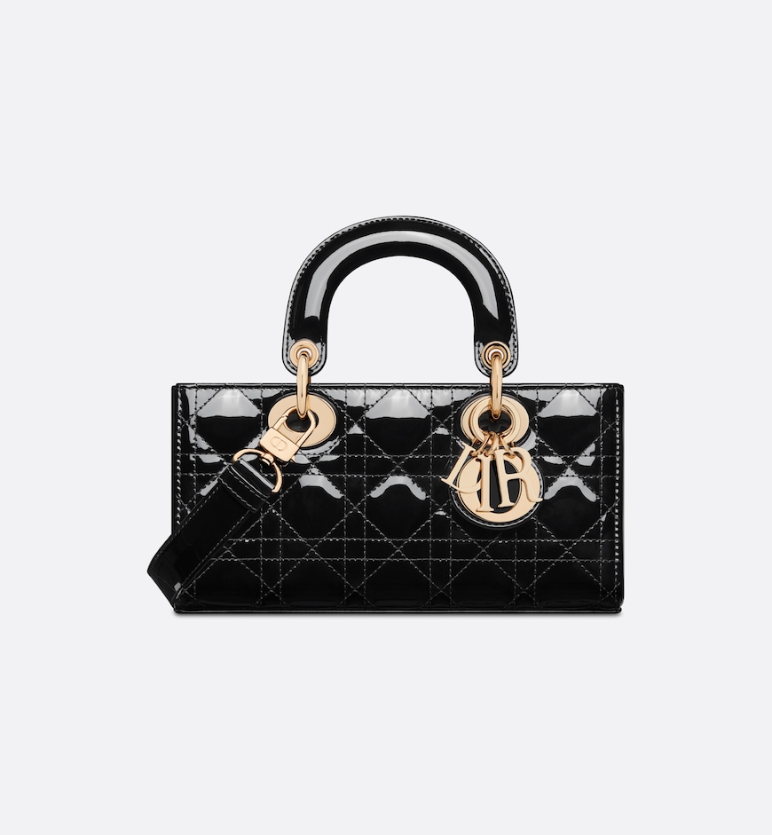 Small Lady D-Joy Bag HandBags- patent leather