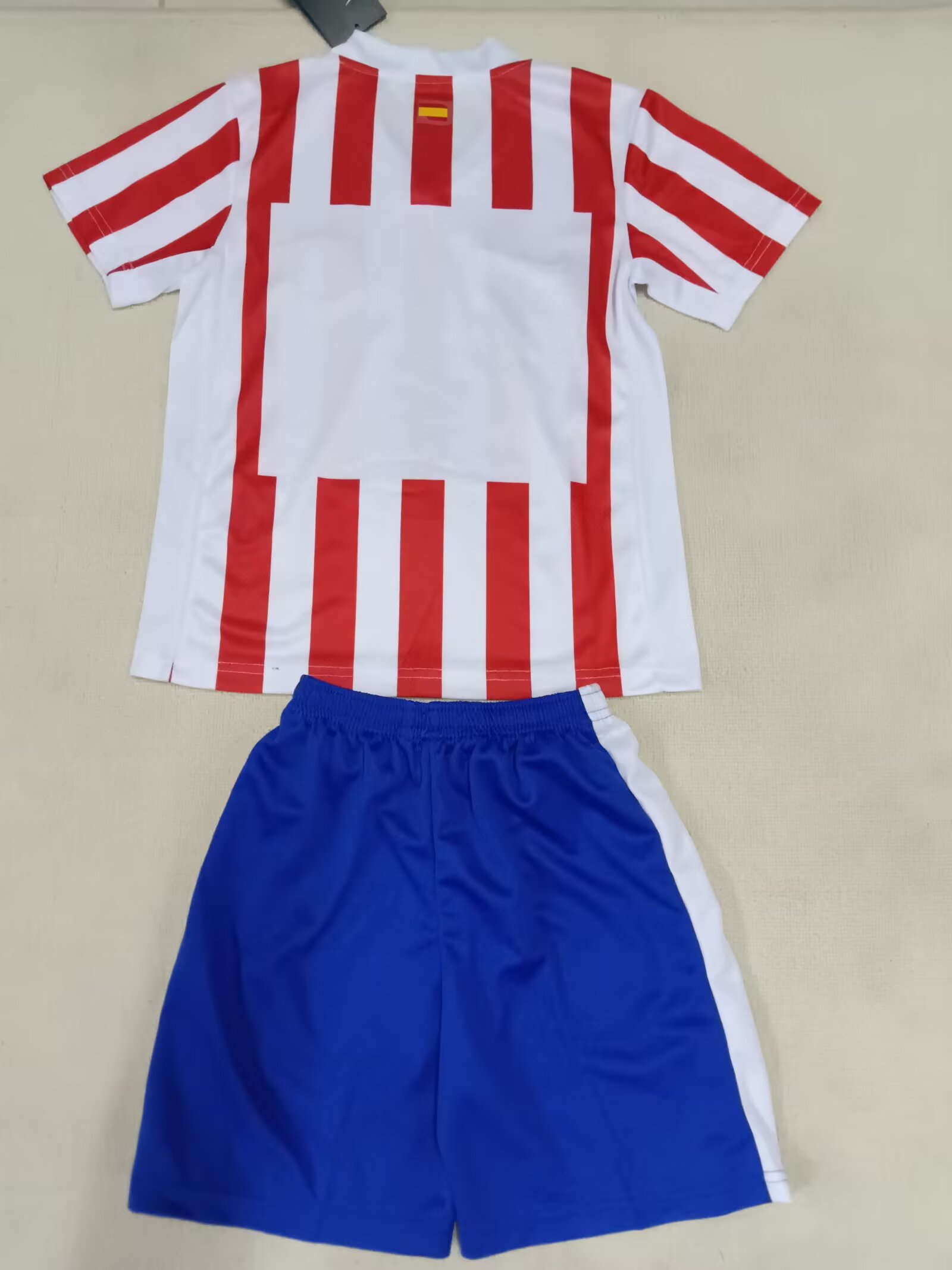 2025-26 Atletico de Madrid Home Jersey Kids Set - Fans Edition