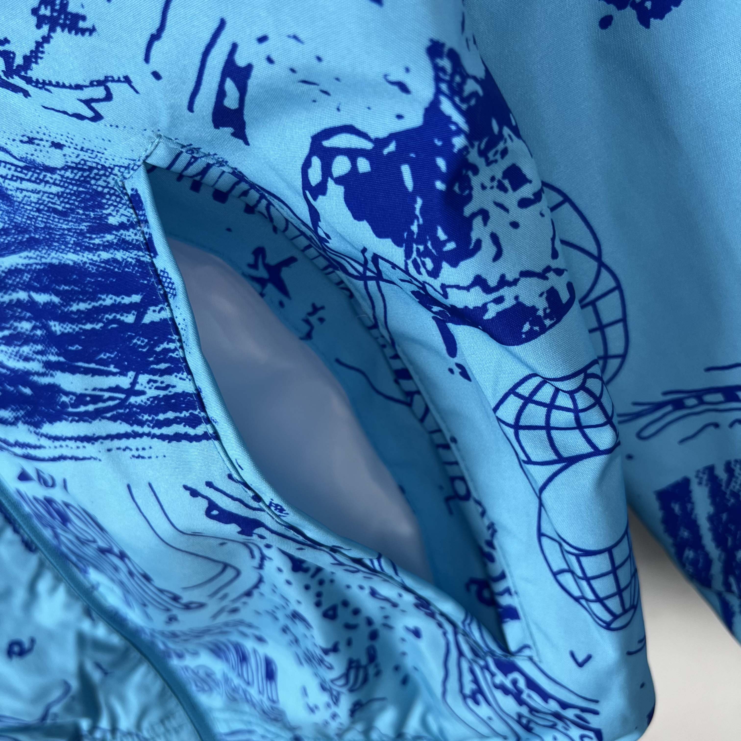 2023/2024 Inter Miami Reversible Windbreaker Blue Soccer Jersey 1:1 Thai Quality