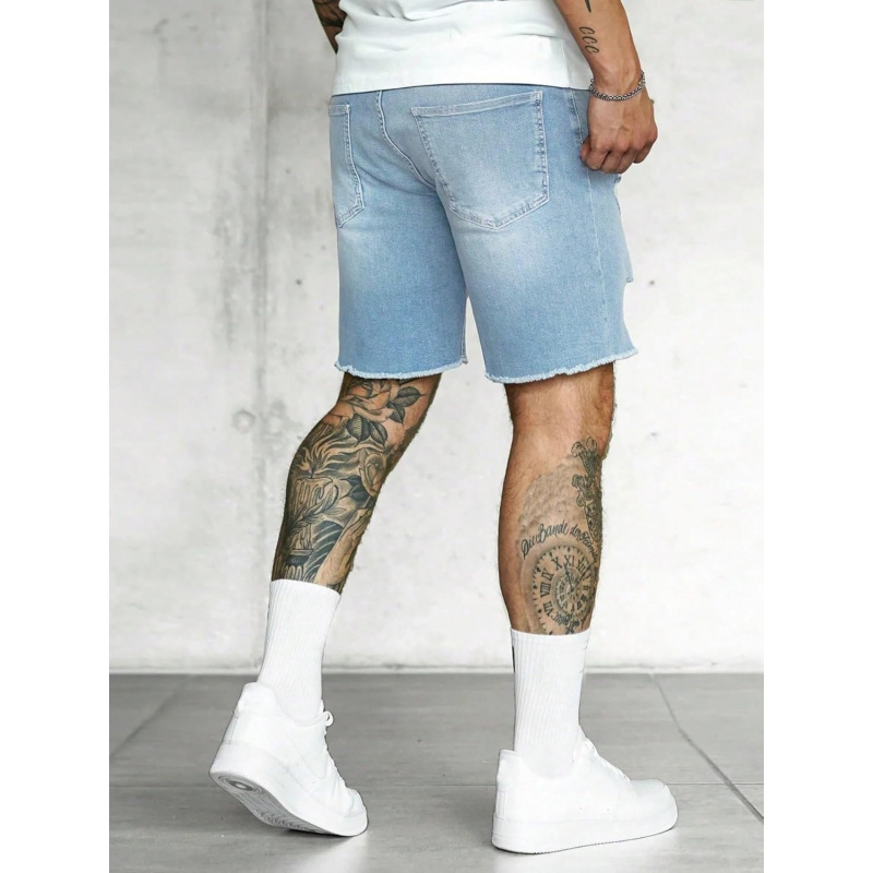 Men's Ripped Jorts Raw