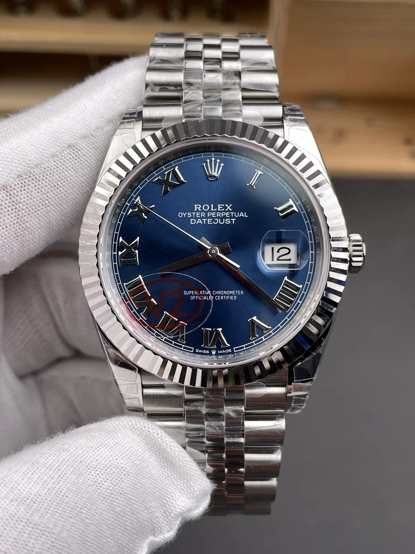 Rolex Datejust Blue 41mm