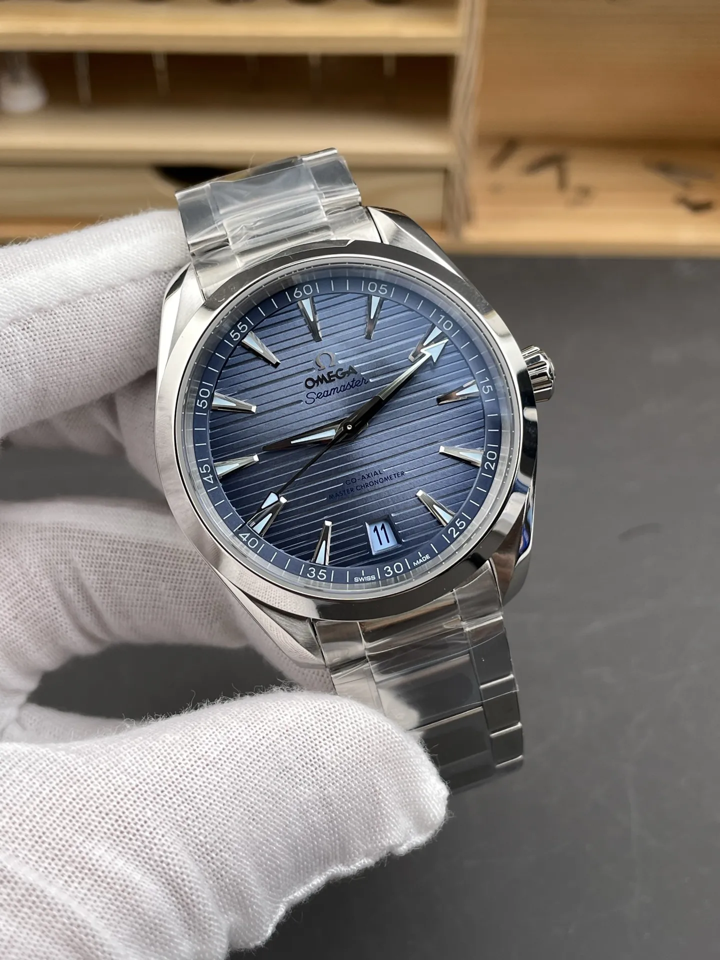 Omega Seamaster Ice Blue 41mm