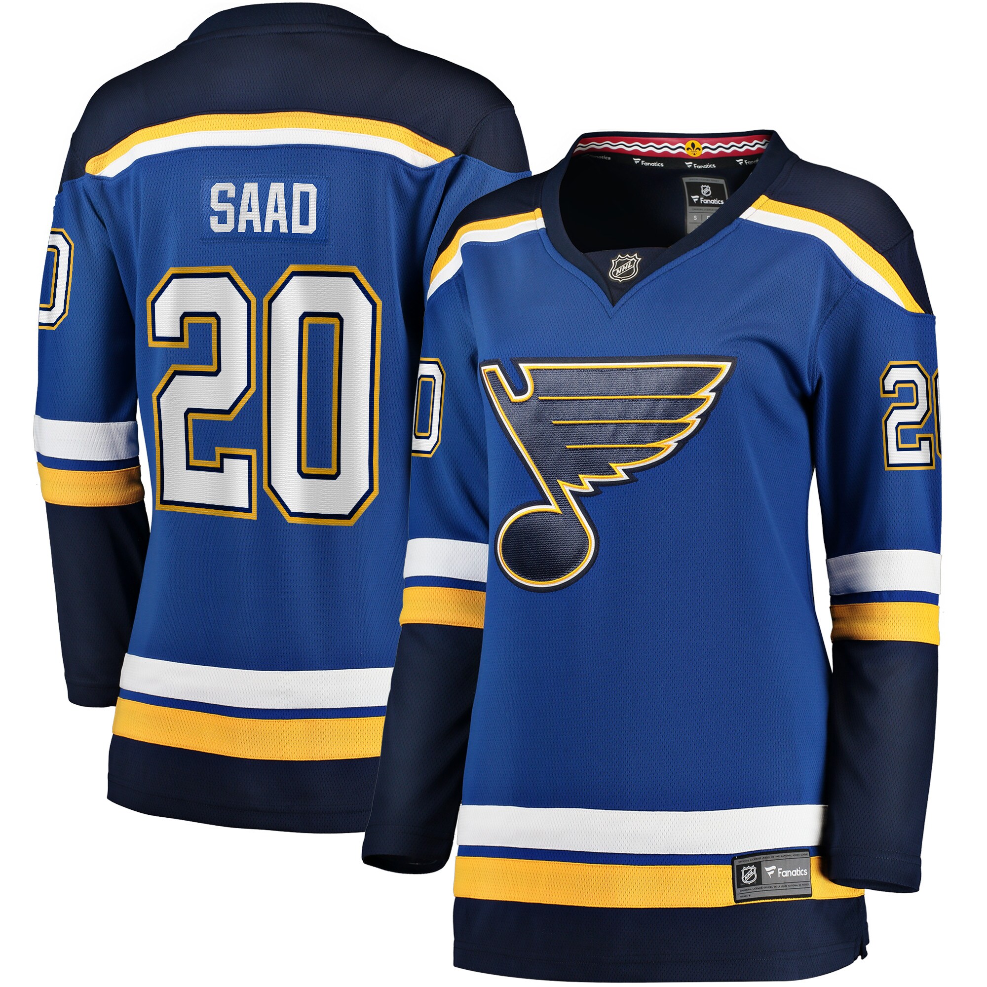 Brandon Saad St. Louis Blues Fanatics Women’s Home Breakaway   Jersey – Blue