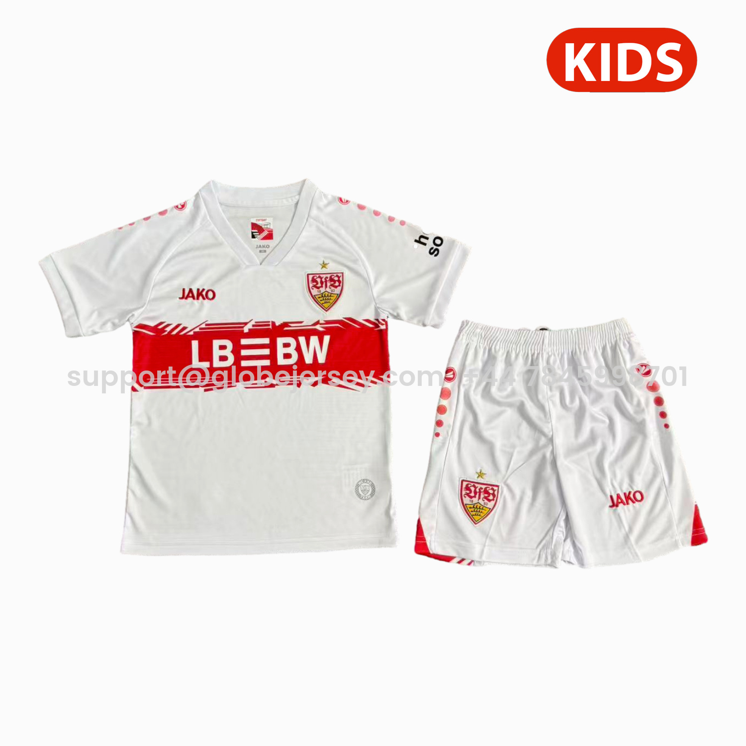VfB Stuttgart 25-26 Home Kids Kit