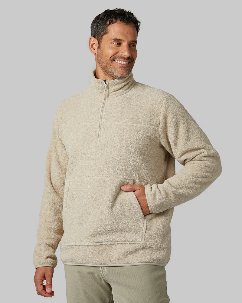 MEN'S THERMAL FLEECE 1/4 ZIP TOP