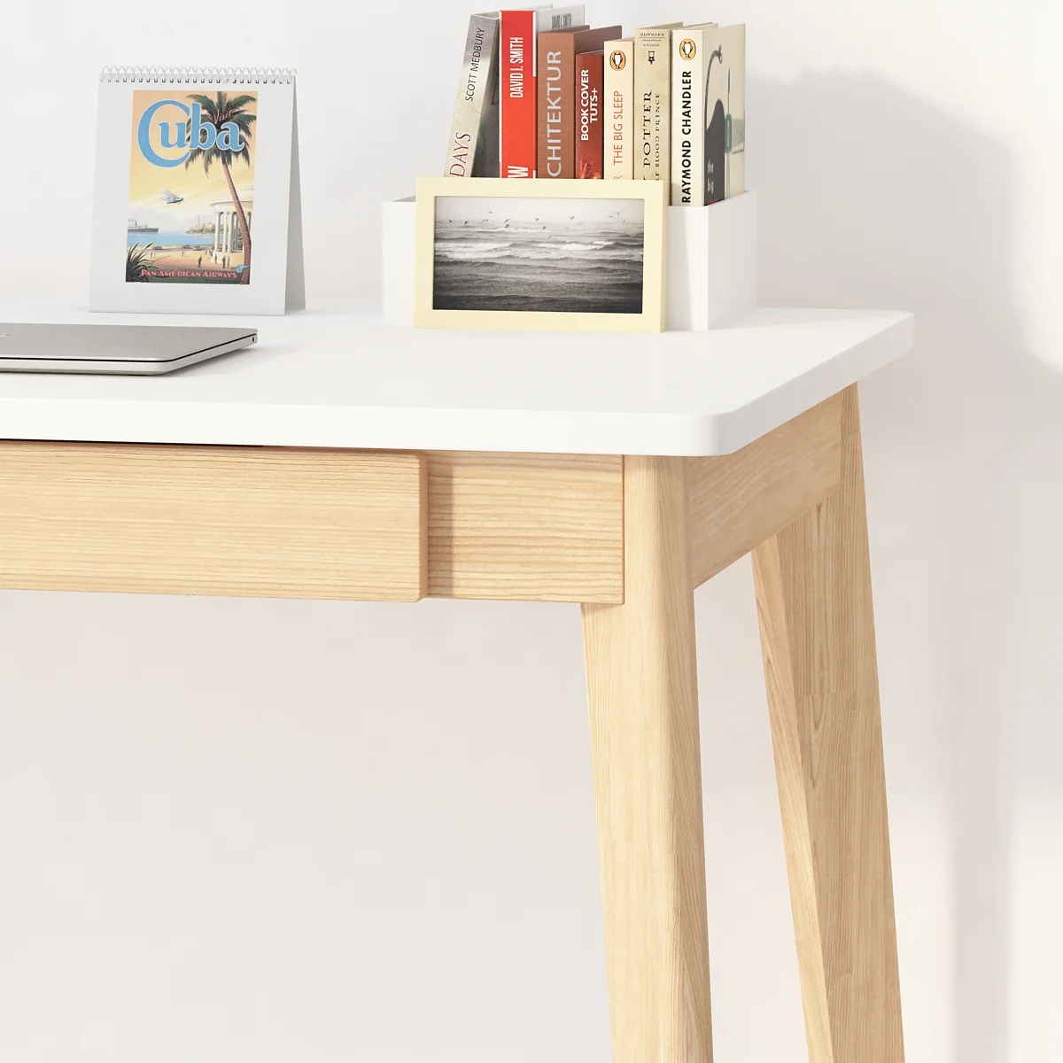 KULAGAGA Uptown Adult Lap Desks, Single Piece with Drawer, 21.7