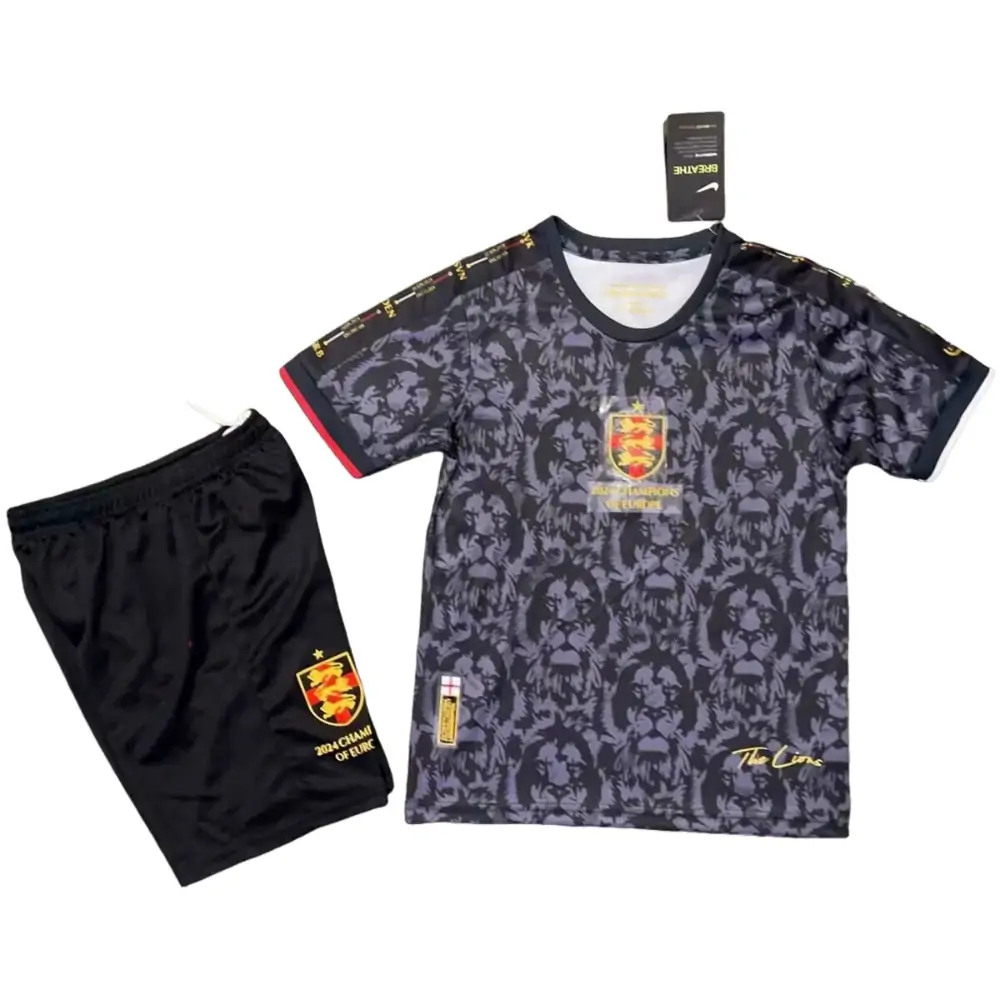 2024-25-England Special Edition Black-Jersey-Children's Kit