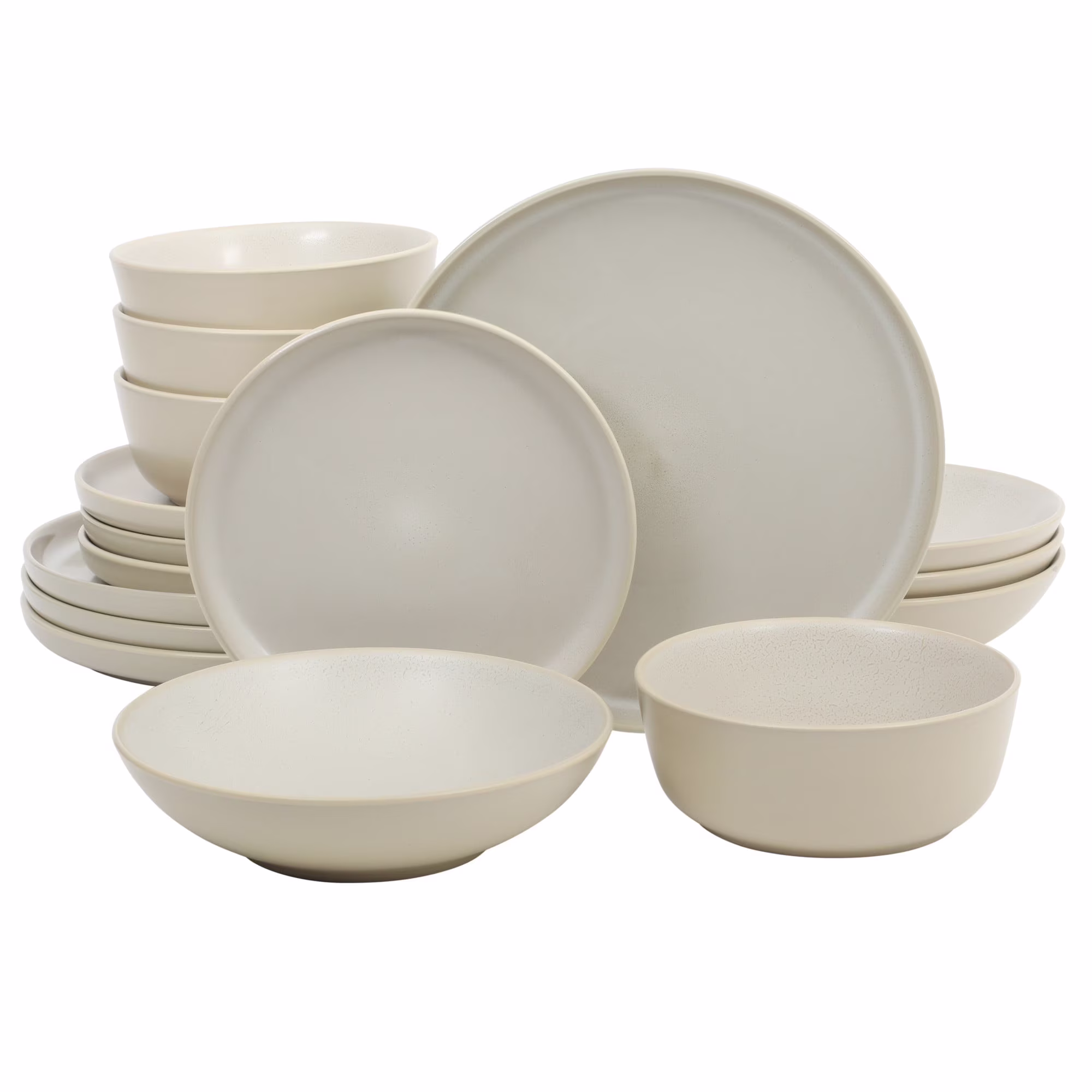 Gibson Elite Tribeca Loft 16-Piece Dinnerware Set - Service for 4 - Matte Blue