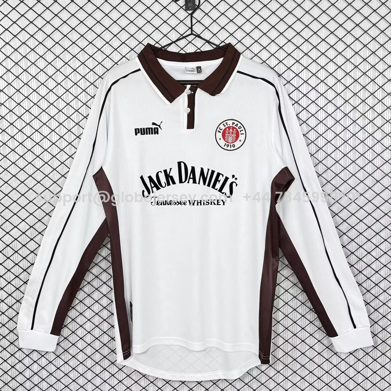 Retro St. Pauli 1999-00 Home Long Sleeves Jersey