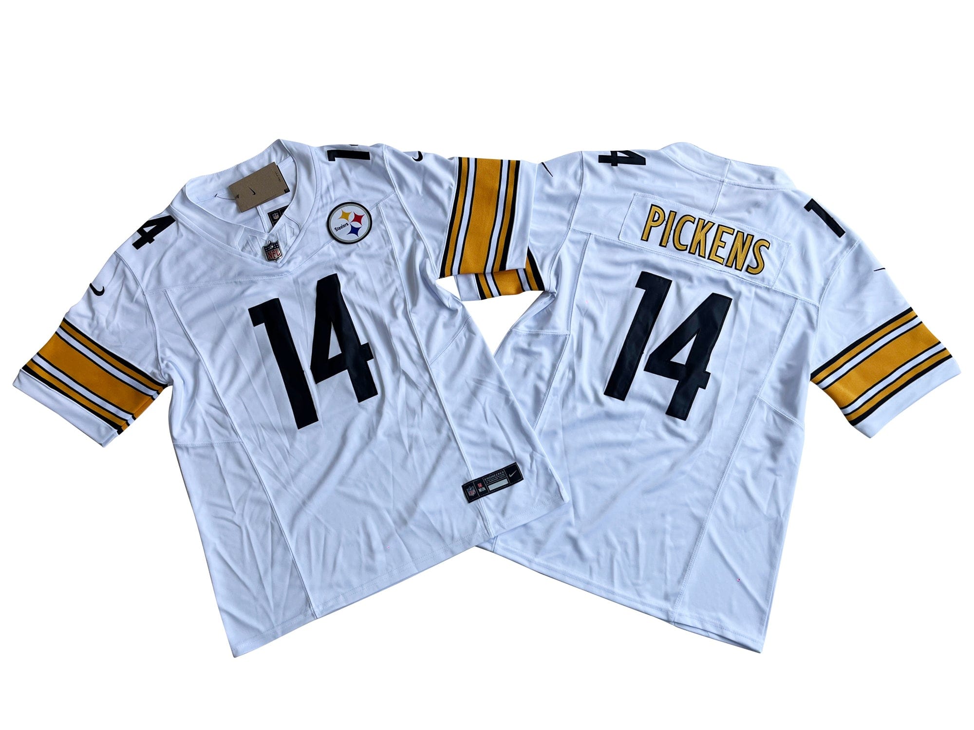 Pittsburgh Steelers 14# George Pickens Nike Vapor F.U.S.E. Limited Jersey