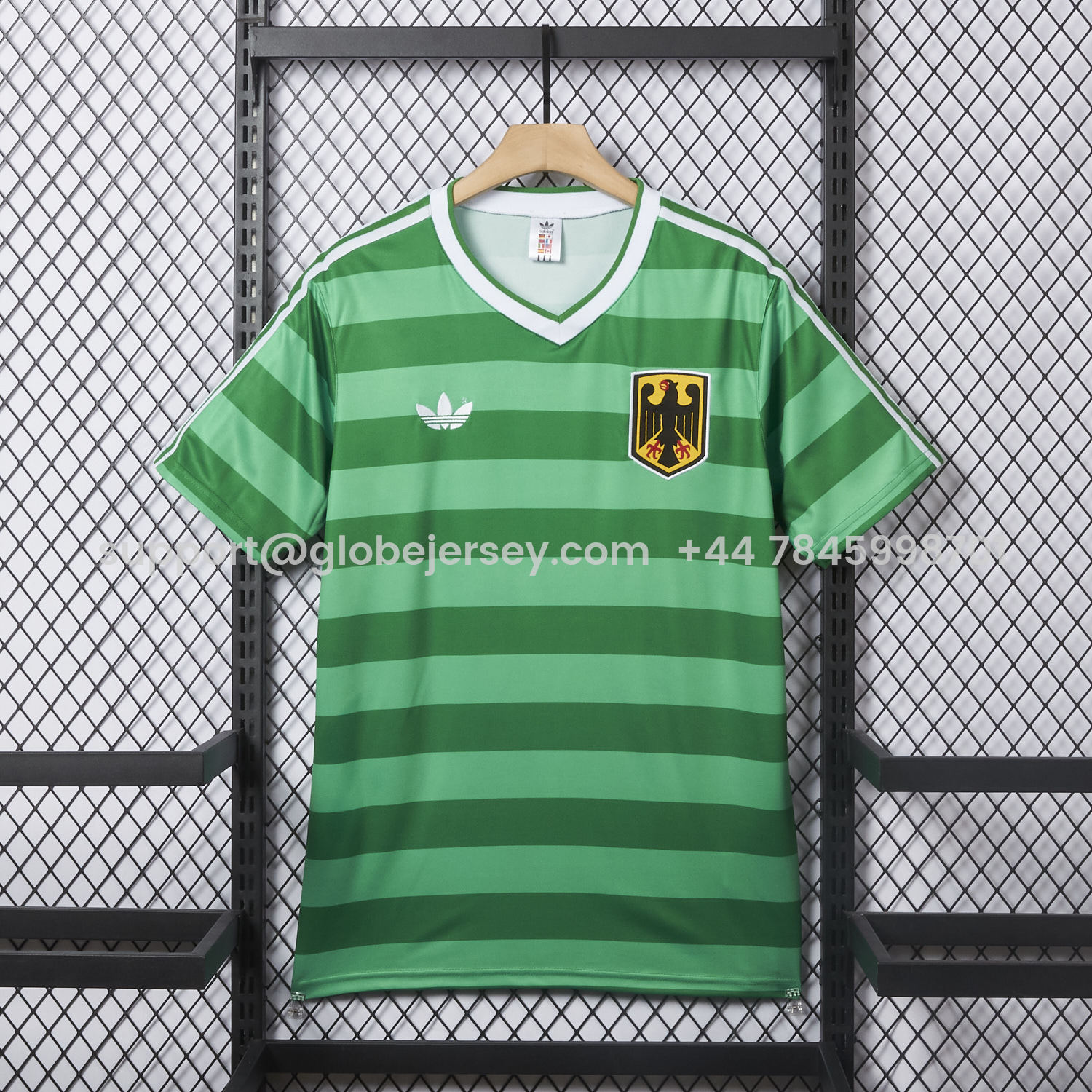 Retro Germany 1984 Away Jersey