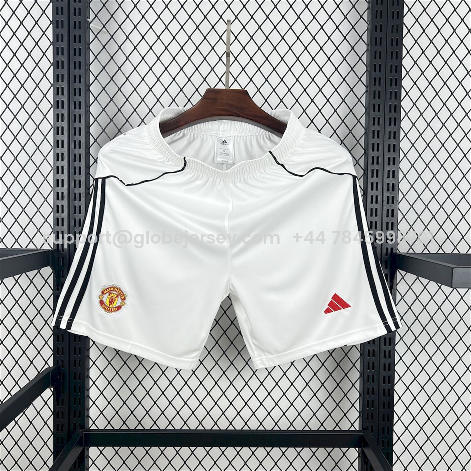 Manchester United 25-26 Home White Shorts - Fans Version