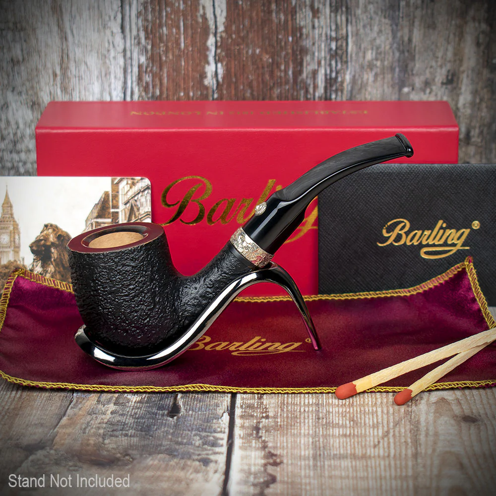 Barling Trafalgar Fossil Briar Pipe - Shape 1823