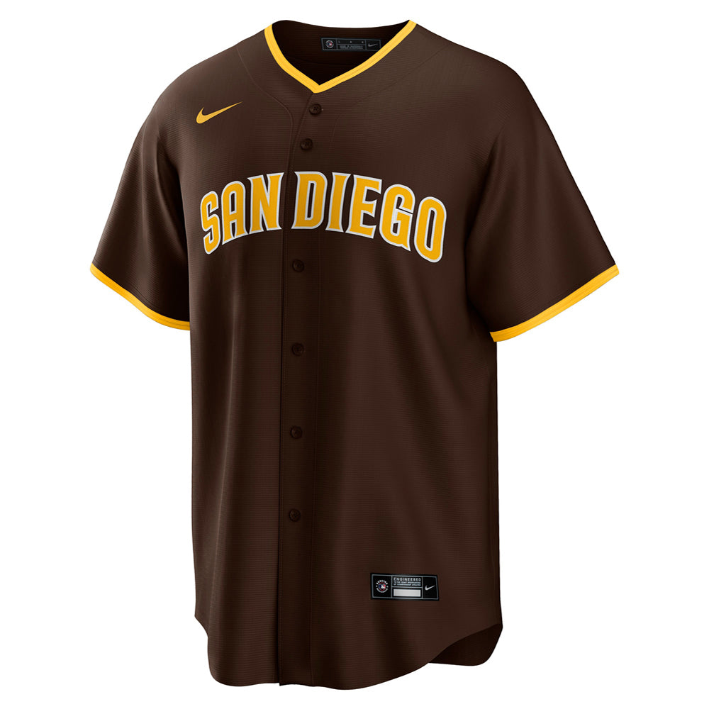 Men's San Diego Padres Juan Soto Road Player Jersey - Brown