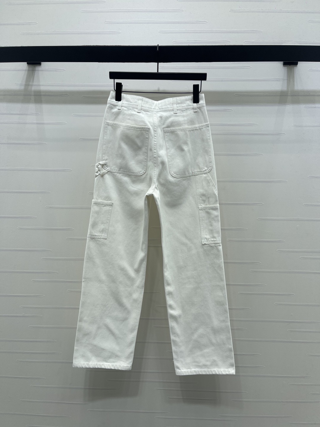 2026 SS Workwear Style Wide-Leg Jeans!