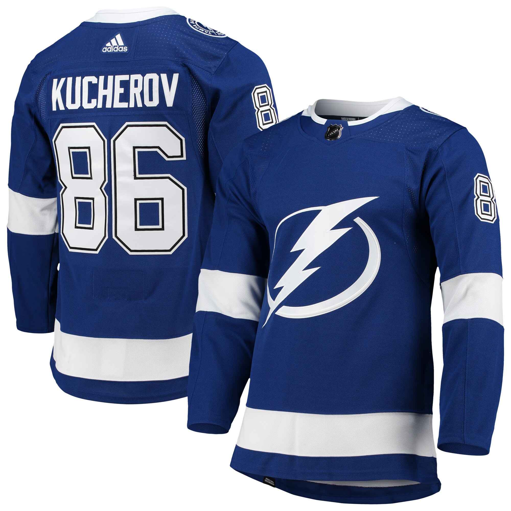 Nikita Kucherov Tampa Bay Lightning  Home Primegreen    Jersey – Blue