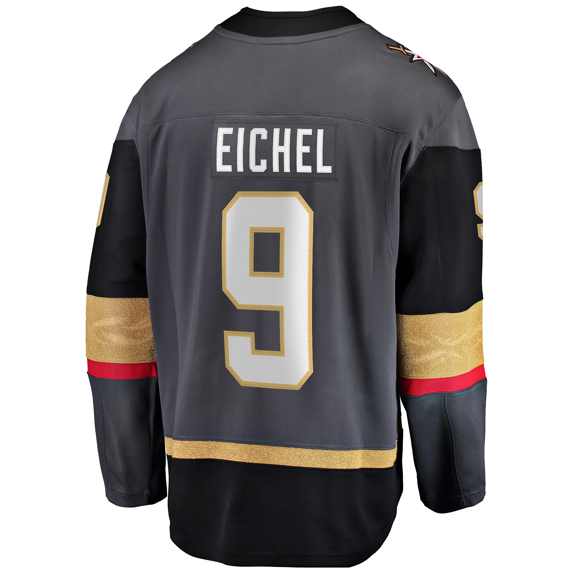 Jack Eichel Vegas Golden Knights Fanatics Alternate Breakaway   Jersey – Gray