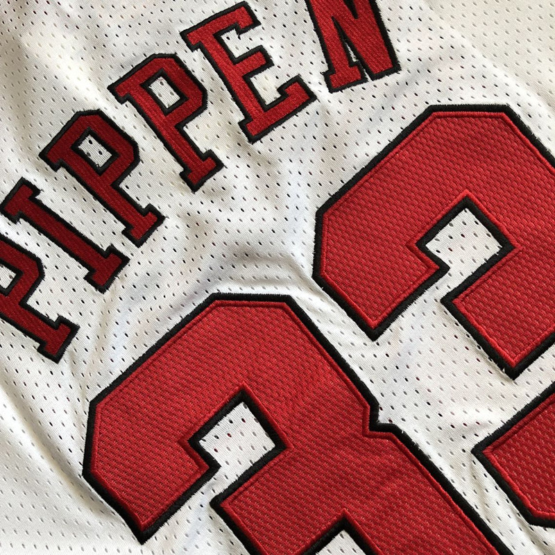 Mitchell Ness Pippen 97-98 AU White