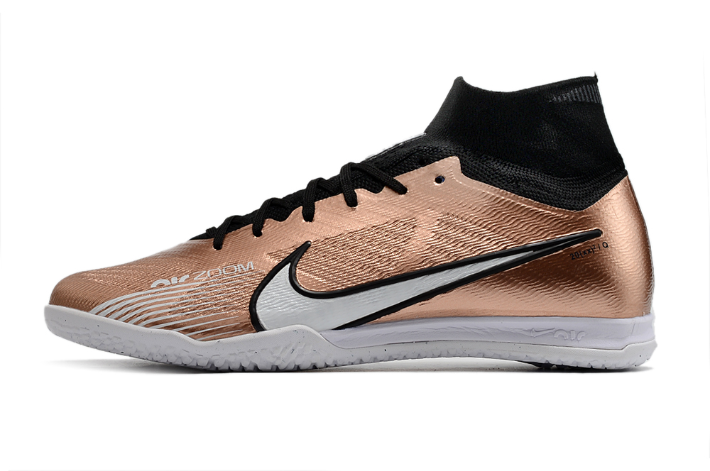 Assassin XV high-top fully knitted waterproof MD air cushion grass spike football shoes