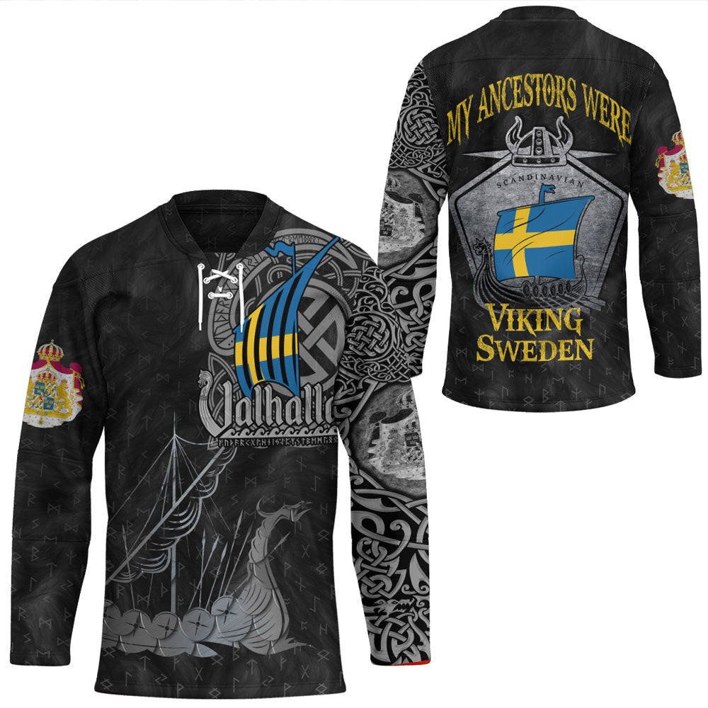 Viking Viking Sweden Drakkar Hockey Jersey RLT12