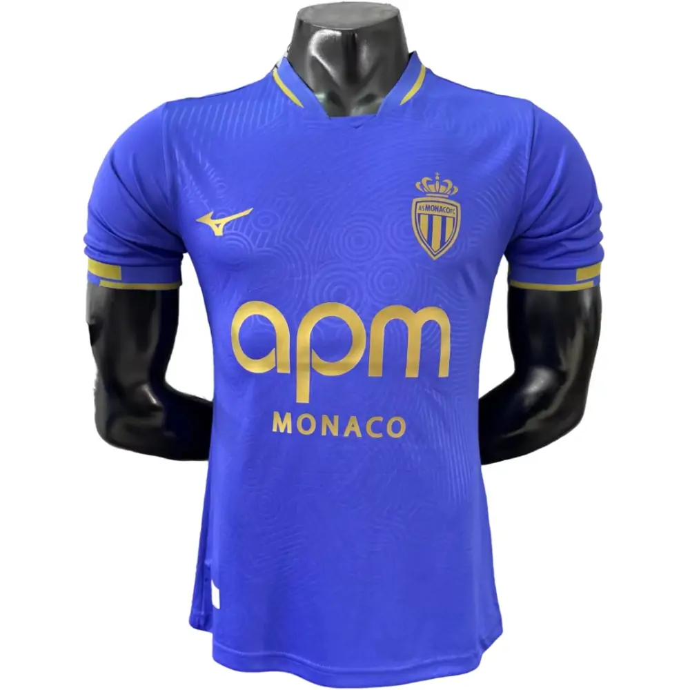 2025-26 AS Monaco Away kit - Short Sleeve Player Edition