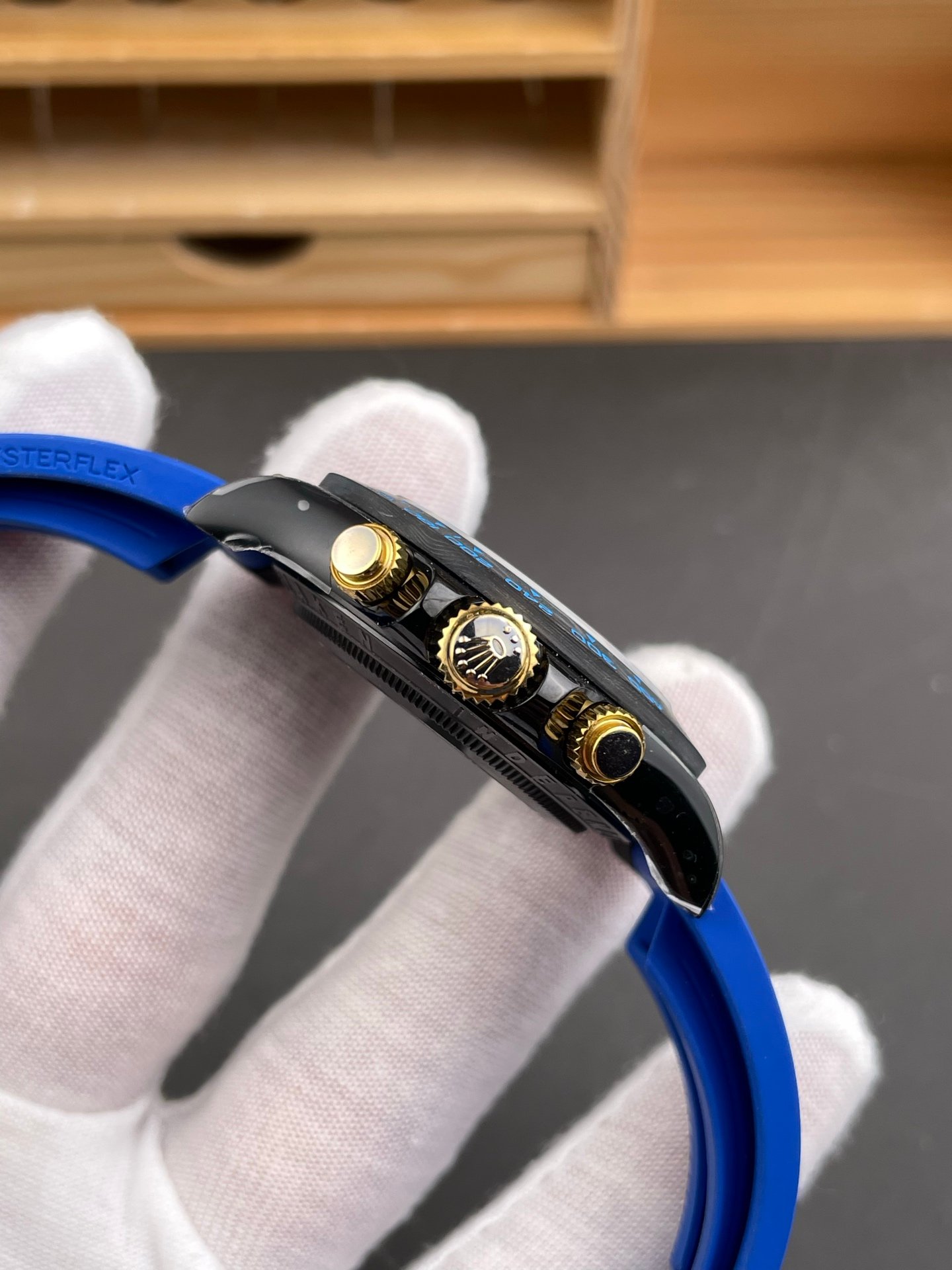 Rolex Daytona Skeleton Blue Steel