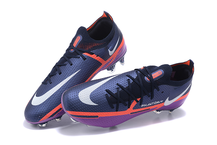 Shock Wave series Nike low-top Phantom GT2 waterproof Recharge all-knit FG football shoes Nike Phantom GT2 Elite FG