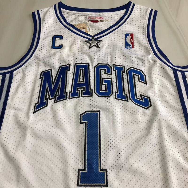 Tracy McGrady Orlando Magic 1 White MN