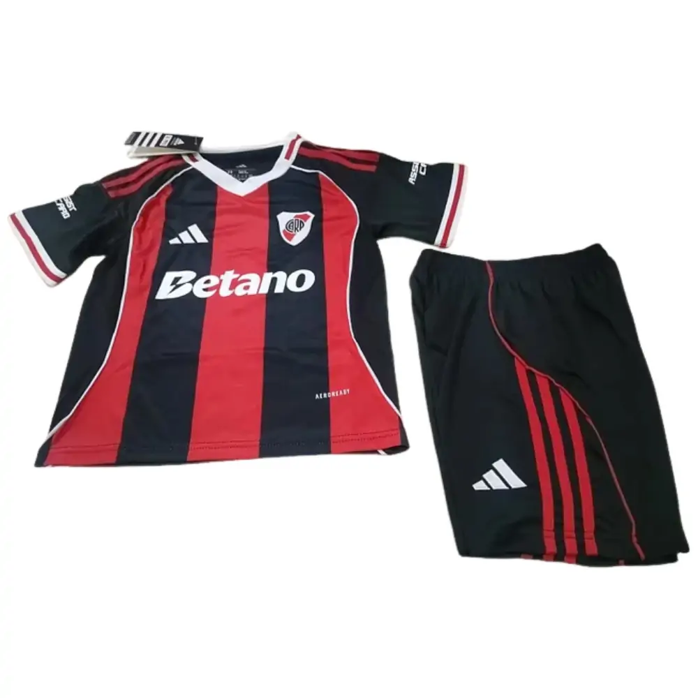 2025-26 River Plate Away Jersey - Children's Size Fans Edition