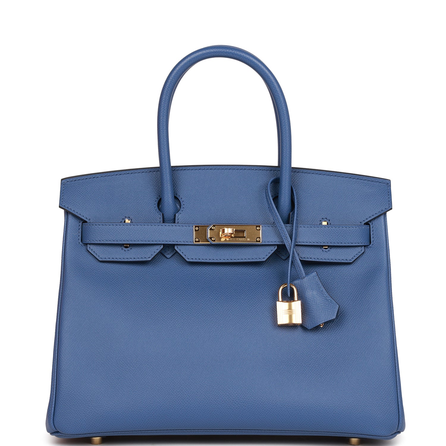 Birkin 30 Bleu Brighton Epsom Gold Hardware