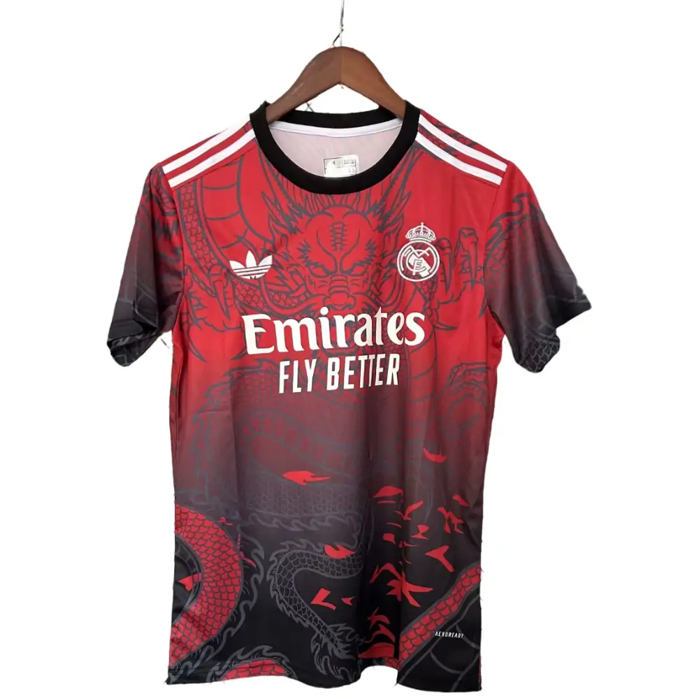2025-26 Real Madrid Dragon Red Special Edition - Jersey - Fan Edition