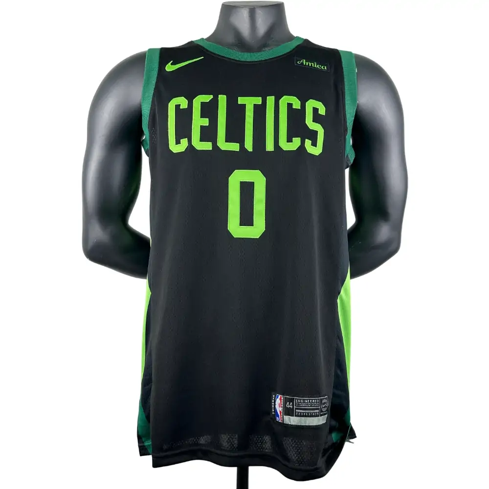 Embroidery 25th season Celtics City Edition No. 0 Tatum