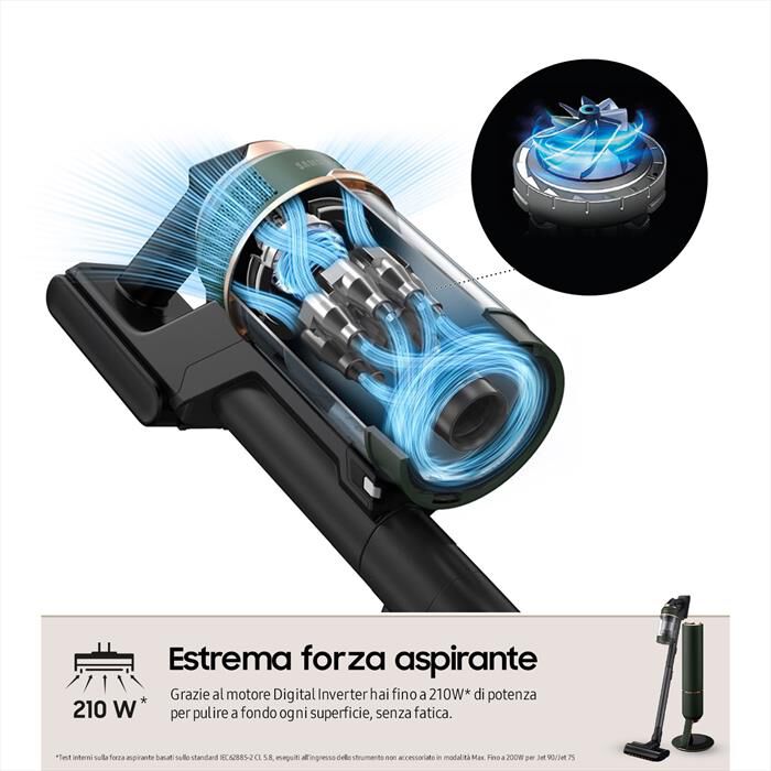 SAMSUNG - VS20A95943N/WA BESPOKE JET-Woody Green