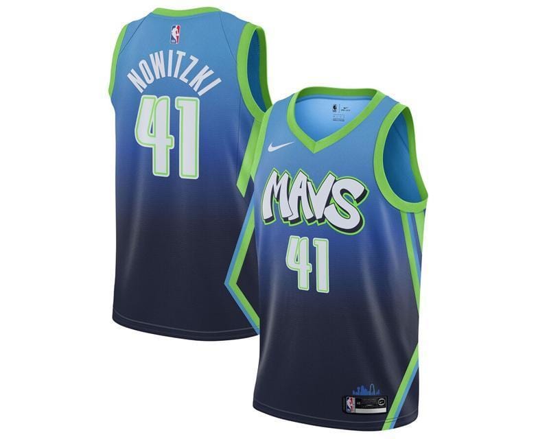Dirk Nowtzki Dallas Mavericks City Edition Jersey