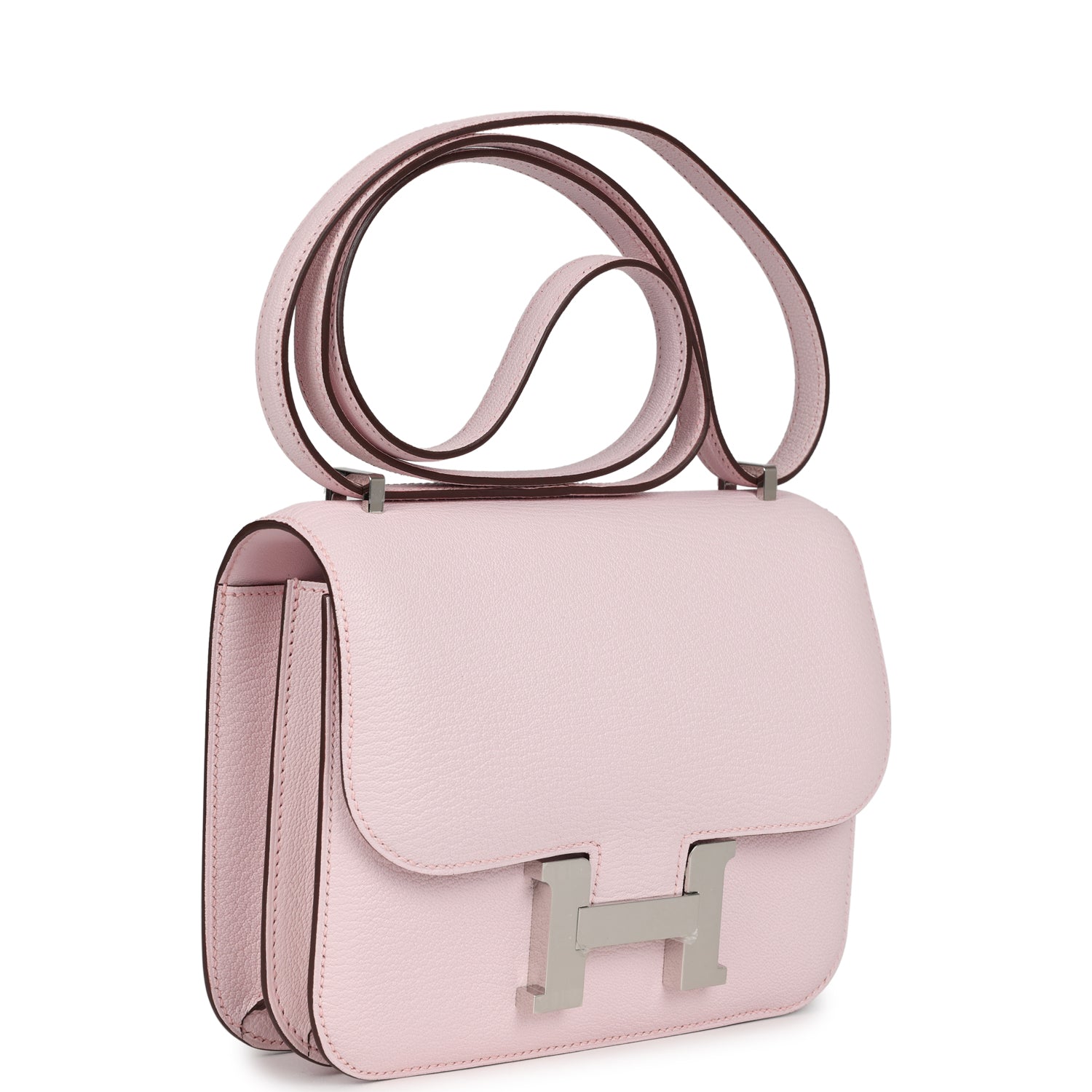 Constance 18 Rose Darling Chevre Mysore Palladium Hardware