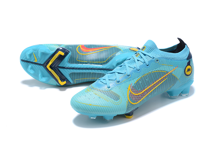 Assassin XIV semi-low-top waterproof knitted FG football shoes