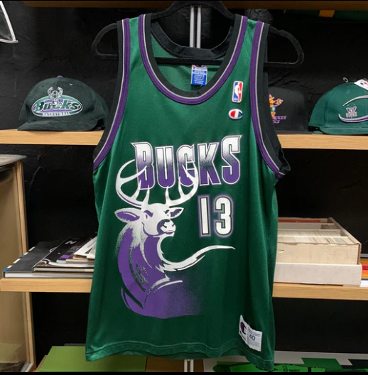 Vintage Milwaukee Bucks Glenn Robinson Jersey