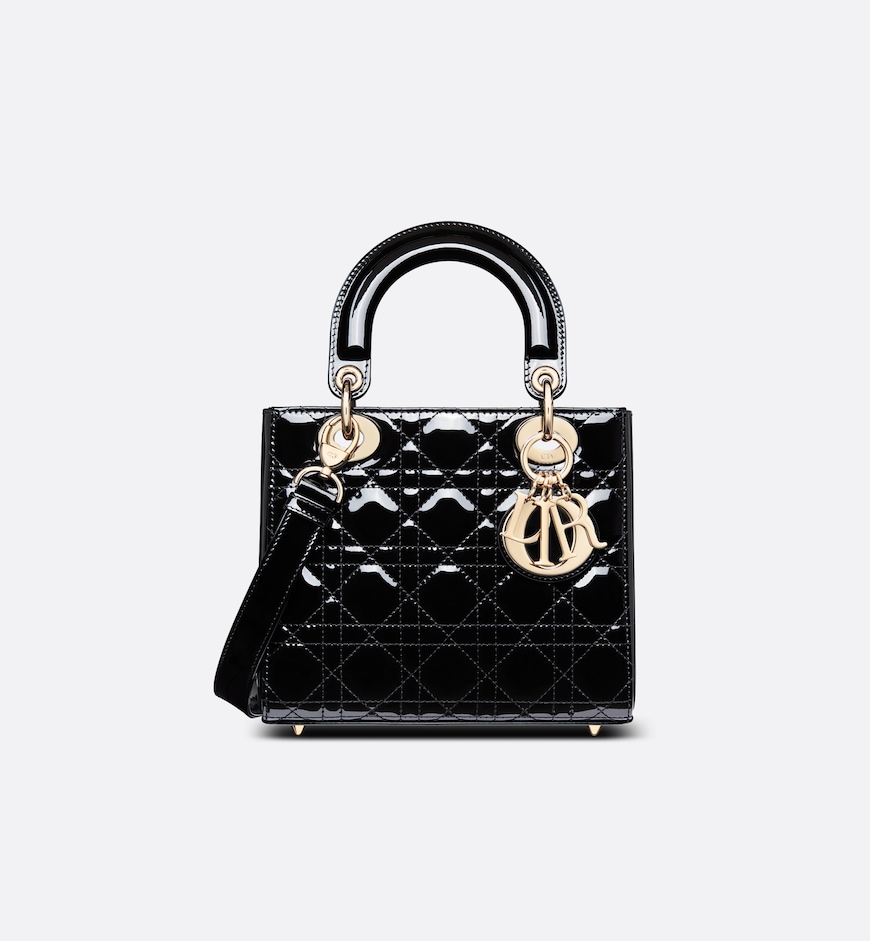 Small Lady Bag HandBags- patent leather