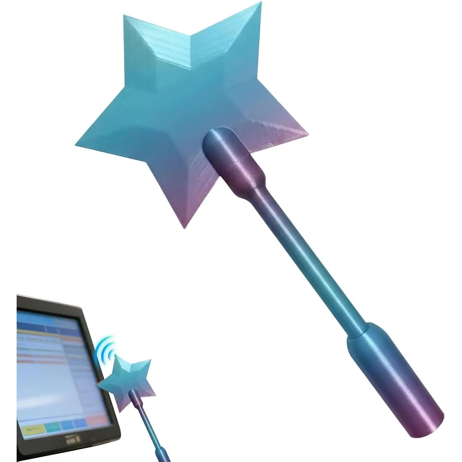 Star Magic Wands Contactless Payment Card Holder | 3D Printed Wand Tap To Pay